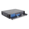 Distribuidor de fibra óptica G652D SCU, 36 fibras deslizable 2UR | Icoptiks | DR9SCU036D2UTE