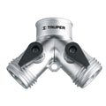 Conector "Y" 3/4" metálico para manguera | Truper | AD2