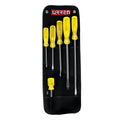 Juego desarmadores planos (6 piezas) | Urrea | 9600B