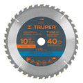 Disco sierra de 10" para corte de madera | Truper | ST-1040E