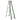 FERESCCUPC321708 C-3217-08 Escalera tipo tijera  de 7 peldaños verde (carga 175 kg)