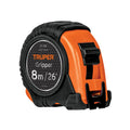 Flexómetro 8 m doble gancho | Truper | FH8M