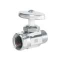 Llave angular de 1/2" x 1/2" recta de compresión sin contratuerca | Foset | ANG06