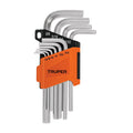 Llaves hexagonales STD con organizador (10 pzas) | Truper | ALL10P