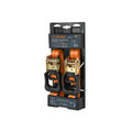Eslinga matraca de 1 1/4"  x 5 m resistente a 1 ton (2 piezas) | Truper | SU1000C