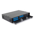 Distribuidor de fibra óptica G652D LCU, 36 fibras deslizable 2UR | Icoptiks | DR9LCU036D2UTE