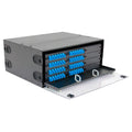Distribuidor de fibra óptica G652D LCU, 96 fibras deslizable 4UR | Icoptiks | DR9LCU096D4UTE