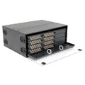 Distribuidor de fibra óptica G652D STU, 96 fibras deslizable 4UR | Icoptiks | DR9STU096D4UTE