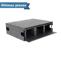 Panel metálico deslizable 3UR para 9 módulos | Multilink | PRD3U009