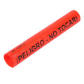 Etiqueta enrollable 4 x 4" naranja leyenda general | Icoptiks | 44GENERICA