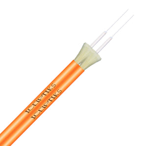 C6INTEKZSBL002020 - Cable de fibra óptica interior dúplex (2 mm) multimodo OM1 (2 fibras)