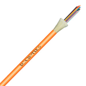 C6INTEKZSBL006052 - Cable de fibra óptica interior unitubo (5.2 mm) multimodo OM1 (6 fibras)
