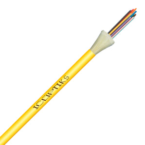 C9INTEKZSBL012070 - Cable de fibra óptica interior unitubo (7 mm) monomodo G652D (12 fibras)