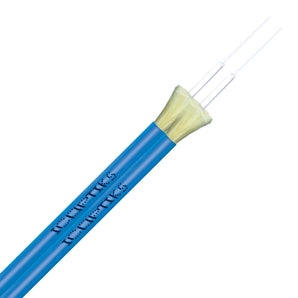 CAINTEKZSBL002016 - Cable de fibra óptica interior dúplex (1.6 mm) monomodo G.657A2 (2 fibras)