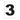 Etiqueta adhesiva 1 x 1.5" blanca "3" (50 piezas) | EA1153W | Icoptiks