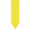 Poste plano de señalización de 200 x 10 cm amarillo | Icoptiks | PP21A
