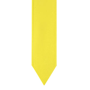 PP21A - Poste plano de señalización de 200 x 10 cm amarillo