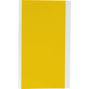 M7C1000581YL - Etiqueta de vinil continua reposicionable amarilla de 1" x 50' para impresoras M7