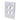 163316 - Placa pared (faceplate) 4 puertos blanca