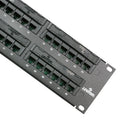Panel de parcheo Cat 5e de 48 puertos | Leviton | 5G596U48