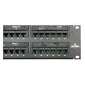 Panel de parcheo Cat 6 de 48 puertos | Leviton | 69586U48
