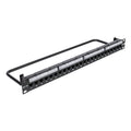 Panel de parcheo Cat 6A de 24 puertos | Leviton | 6A586U24
