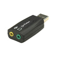 Convertidor USB 2.0/tarjeta de sonido 5.1 | Manhattan | 150859