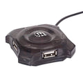 Mini hub USB 4 puertos | Manhattan | 162272