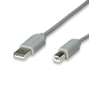 317856 - Cable USB V1.1 A-macho/B-macho gris 1.8 m