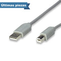 Cable USB V1.1 A-macho/B-macho gris 1.8 m | Manhattan | 317856
