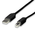 Cable USB V1.1 A-macho/B-macho ECO negro 1.8 m | Manhattan | 342650