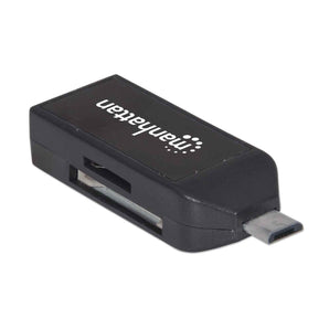 406222 - Lector OTG para memorias USB, SD y micro SD
