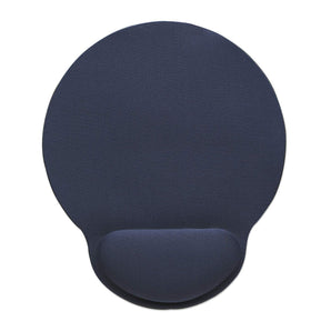 434386 - Mouse pad con descansa muñecas azul