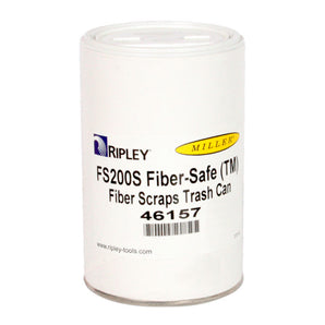 FS200S - Colector de residuos de fibra con tapa abatible