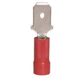 Terminal de desconexión macho barril aislado de 22-18 AWG (100 piezas) | Panduit | DV18250MBCY