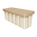 Registro prefabricado rectangular 60 x 150 x 65 cm resistente a 10 toneladas | Polymerico | RRF6015065/10