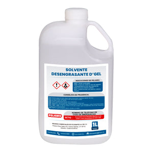 61201/LT - Solvente desengrasante D'Gel (1 litro)