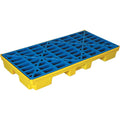 Plataforma para derrames 2 tambos de 6" x 26" x 52", absorbencia 21.2 gal | Brady | SCSD2
