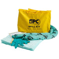 Kit antiderrames "químicos", absorbencia 5 gal | Brady | SKHPP