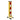 SEGBARTULBSP12X25S BSP12X25S Barrera de seguridad plegable 1.2 x 2.5 m