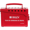 Caja portátil de metal para bloqueo grupal | Brady | 65040