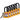 123354 - Candado de nylon amarillo arco nylon 1.5", llaves diferentes (6 piezas)