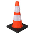 Cono de seguridad naranja  reflejante 45 cm | Surtek | 137461