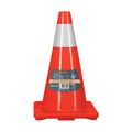 Cono de seguridad naranja reflejante 45 cm | Truper | CONO45R