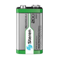 Pila recargable cuadrada 9V | Steren | BATNM9V
