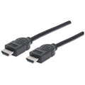Cable HDMI 4K macho/macho blindado negro 1.8 m | Manhattan | 306119