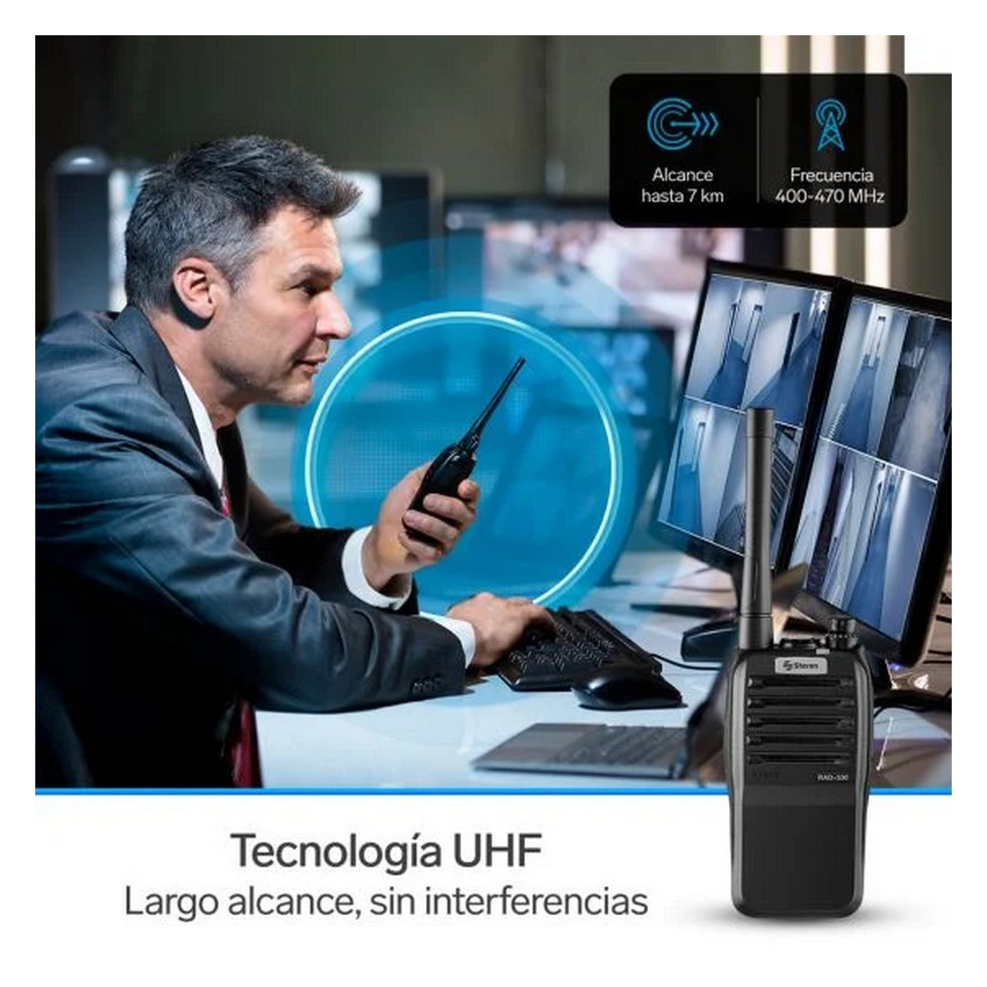 Radio Incom Radio intercomunicador 7 km Steren RAD-530 | Mayoreo Latam – INCOM SHOP