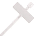 Cincho 100 x 2.5 mm, bandera: 25 x 8 mm (100 piezas) | Tuliko | CPFA1002508