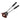 FERPINTULPIN030T PIN030T Pinza corta cable de 30 mm con trinquete