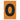 Etiqueta adhesiva 1 x 1.5" naranja "O" (50 piezas) | EA115ON | Icoptiks